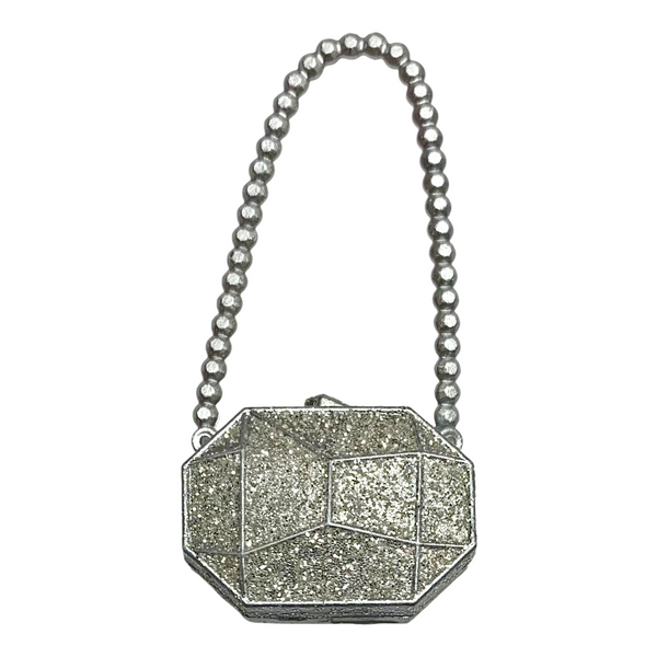 L.O.L. Surprise! OMG Queens Runway Diva Fashion Doll Replacement Silver Glitter Purse