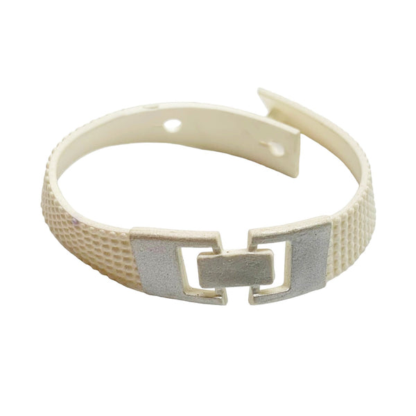 Mattel My Scene Barbie Street Sweet Delancey Doll Replacement White & Silver Belt