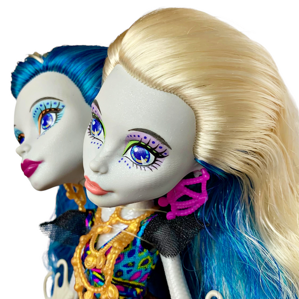 Monster High Great Scarrier Reef Peri & Pearl Serpentine Daughters Of Hydra Doll Set