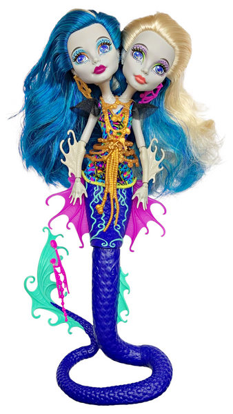 Monster High Great Scarrier Reef Peri & Pearl Serpentine Daughters Of Hydra Doll Set