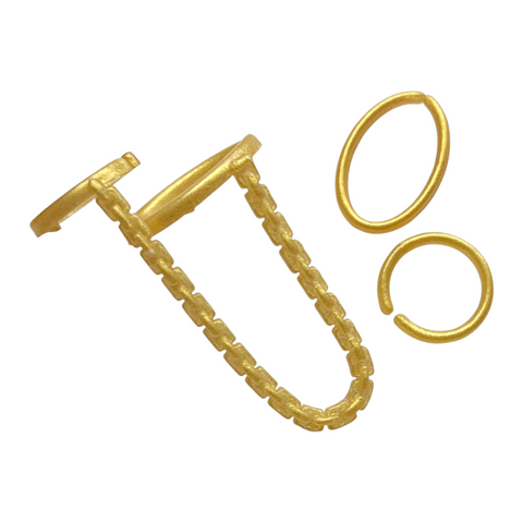 Monster High Clawdeen Wolf School's Out Wave 2 Doll Replacement Gold Earrings