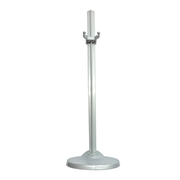 Monster High G1 Girl Doll Replacement Silver Stand Set