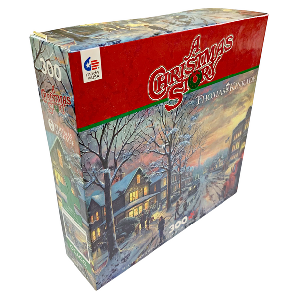 Thomas Kinkade 300 Piece A Christmas Story Holiday Movies Edition Puzzle