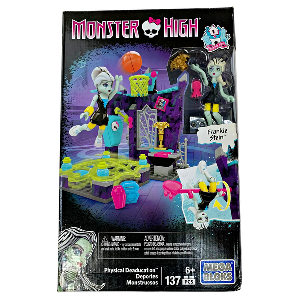 Monster High Mega Bloks Frankie Stein Physical Deaducation 137 Piece Set