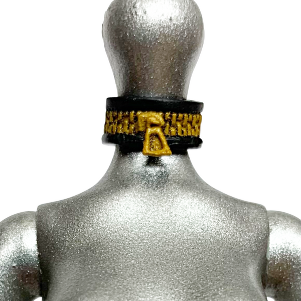 Monster High Clawdeen Wolf School's Out Wave 2 Doll Replacement Black & Bronze Choker Necklace