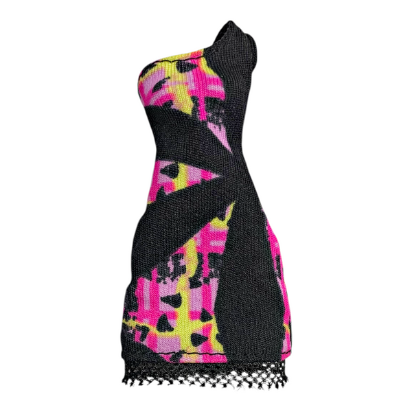 Monster High Venus McFlytrap Music Festival Doll Outfit Replacement Black & Pink Dress