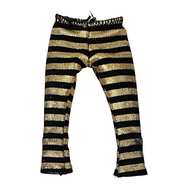 Monster High Picture Day Cleo De Nile Doll Outfit Replacement Black & Gold Capri Pants