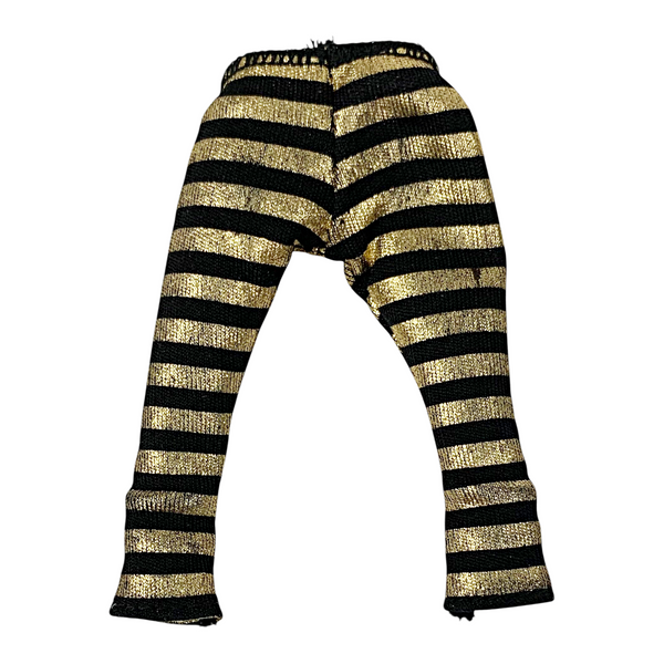 Monster High Picture Day Cleo De Nile Doll Outfit Replacement Black & Gold Capri Pants
