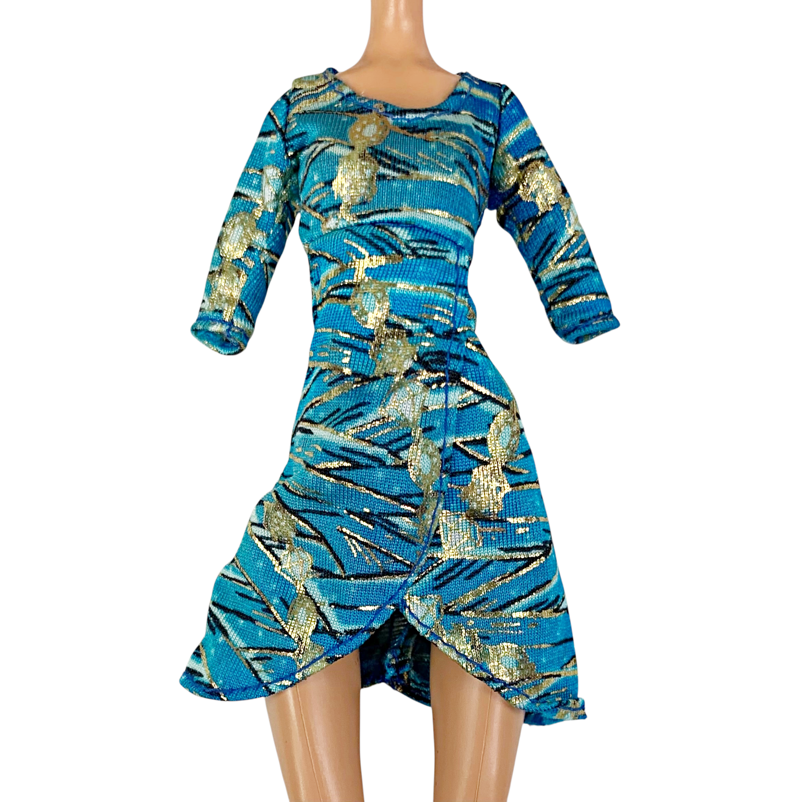 Monster High Cleo De Nile Picture Day Doll Outfit Replacement Blue & Gold Shirt