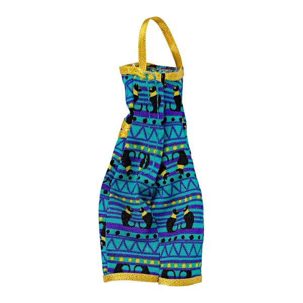 Monster High Cleo De Nile Ghoul's Beast Pet Doll Outfit Replacement Teal & Black Cat Dress