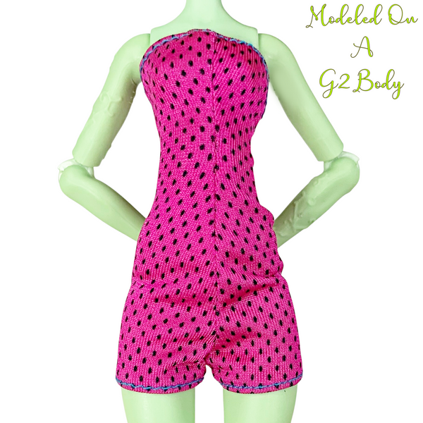Monster High Venus McFlytrap Casketball Champ Doll Outfit Replacement Pink Romper