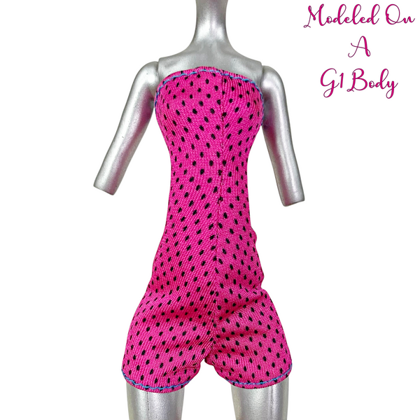 Monster High Venus McFlytrap Casketball Champ Doll Outfit Replacement Pink Romper