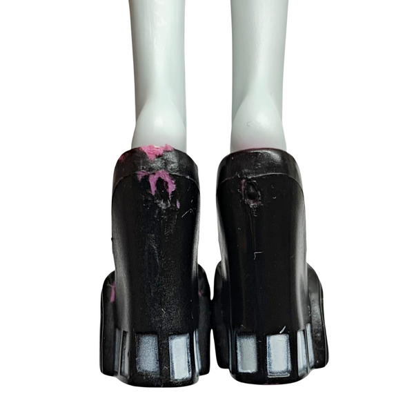 Monster High Lagoona Blue 1st Wave Original Doll Replacement Black & White Shoes