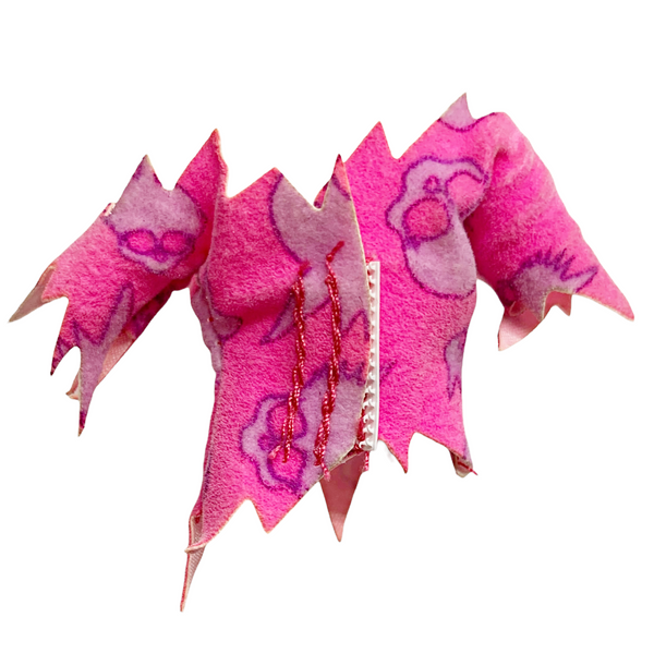 Monster High Venus McFlytrap Music Festival Doll Outfit Replacement Pink Crop Top Shirt