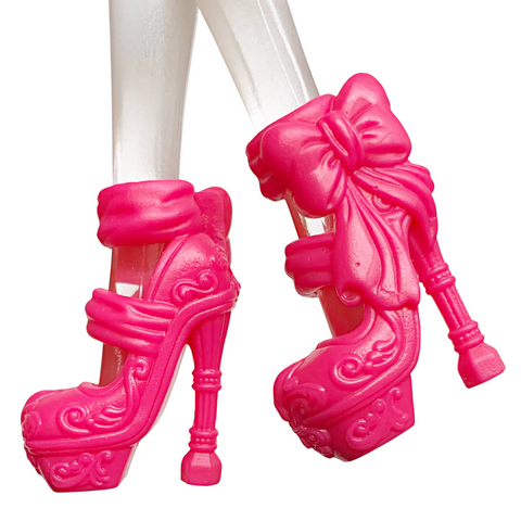 Monster High Rochelle Goyle Freak Du Chic Doll Replacement Pink Shoes
