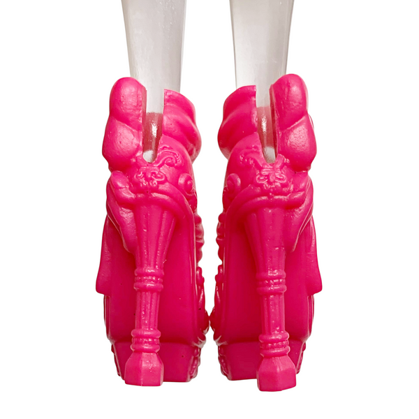 Monster High Rochelle Goyle Freak Du Chic Doll Replacement Pink Shoes