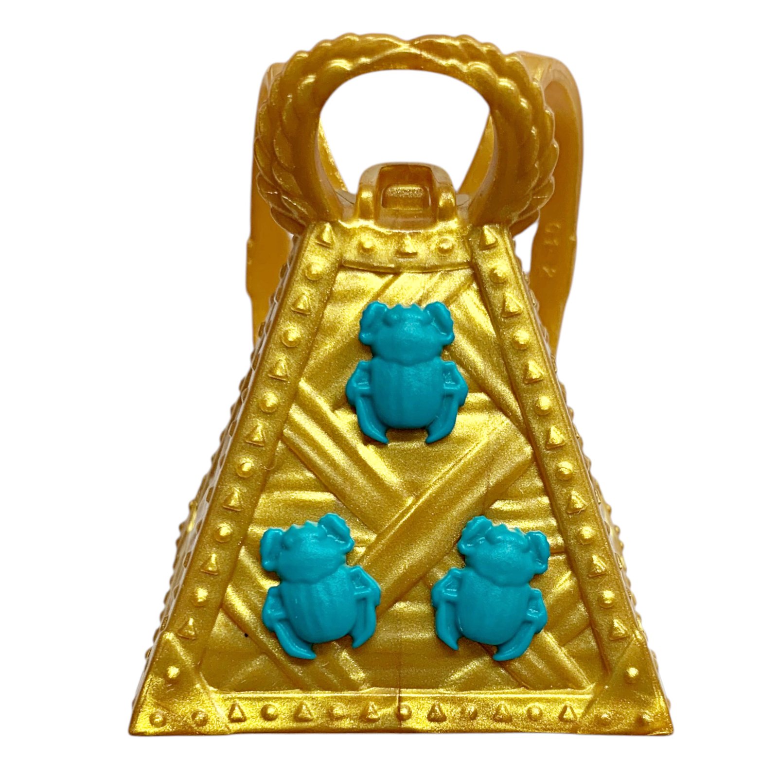 Monster High G3 Cleo De Nile Doll Replacement Gold & Teal Scarab Purse