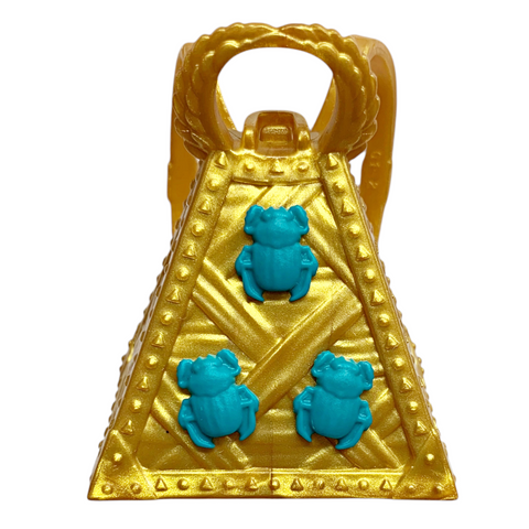 Monster High G3 Cleo De Nile Doll Replacement Gold & Teal Scarab Purse