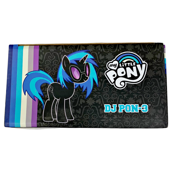 Funko 2014 SDCC Event Exclusive My Little Pony DJ Pon-3 Black Glitter Variant Vinyl Collectible Figure