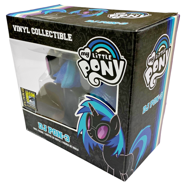 Funko 2014 SDCC Event Exclusive My Little Pony DJ Pon-3 Black Glitter Variant Vinyl Collectible Figure