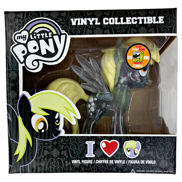 Funko 2013 SDCC Event Exclusive My Little Pony I Love Derpy Hooves Glitter Variant Vinyl Collectible Figure