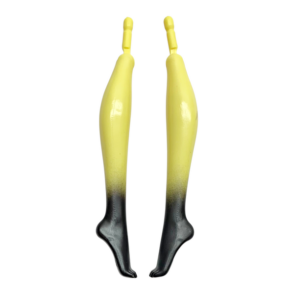Monster High Insect Bee Create-A-Monster Doll Replacement Right & Left Pair Lower Leg Parts