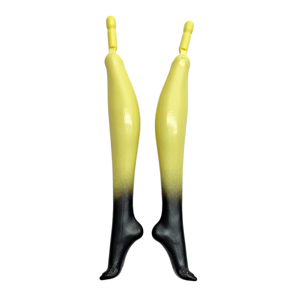 Monster High Insect Bee Create-A-Monster Doll Replacement Right & Left Pair Lower Leg Parts