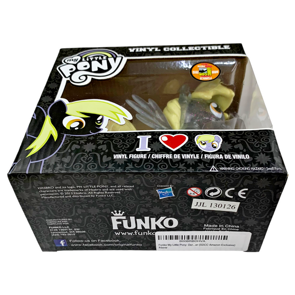 Funko 2013 SDCC Event Exclusive My Little Pony I Love Derpy Hooves Glitter Variant Vinyl Collectible Figure