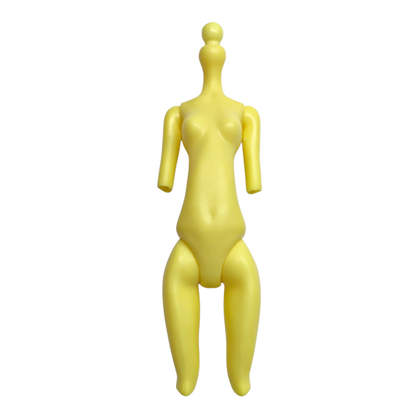 Monster High Monster Maker Doll Replacement Yellow Torso Set