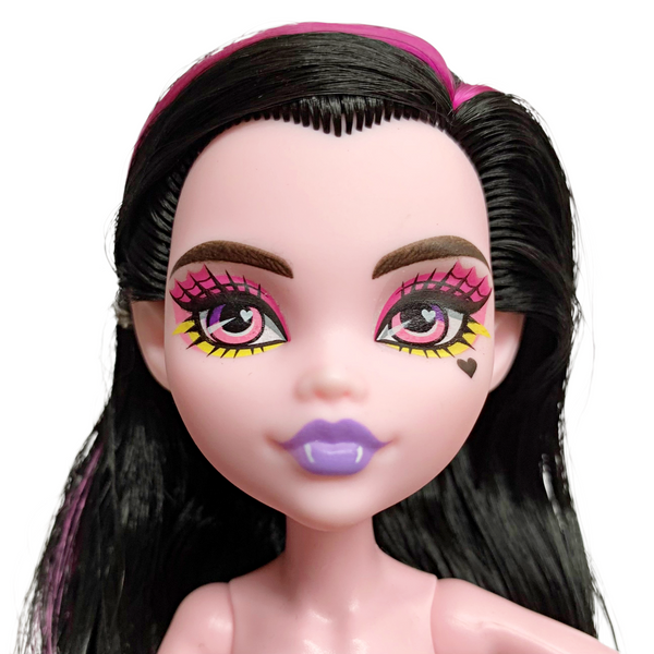 Monster High Replacement Draculaura Skulltimate Secrets Neon Frights Doll