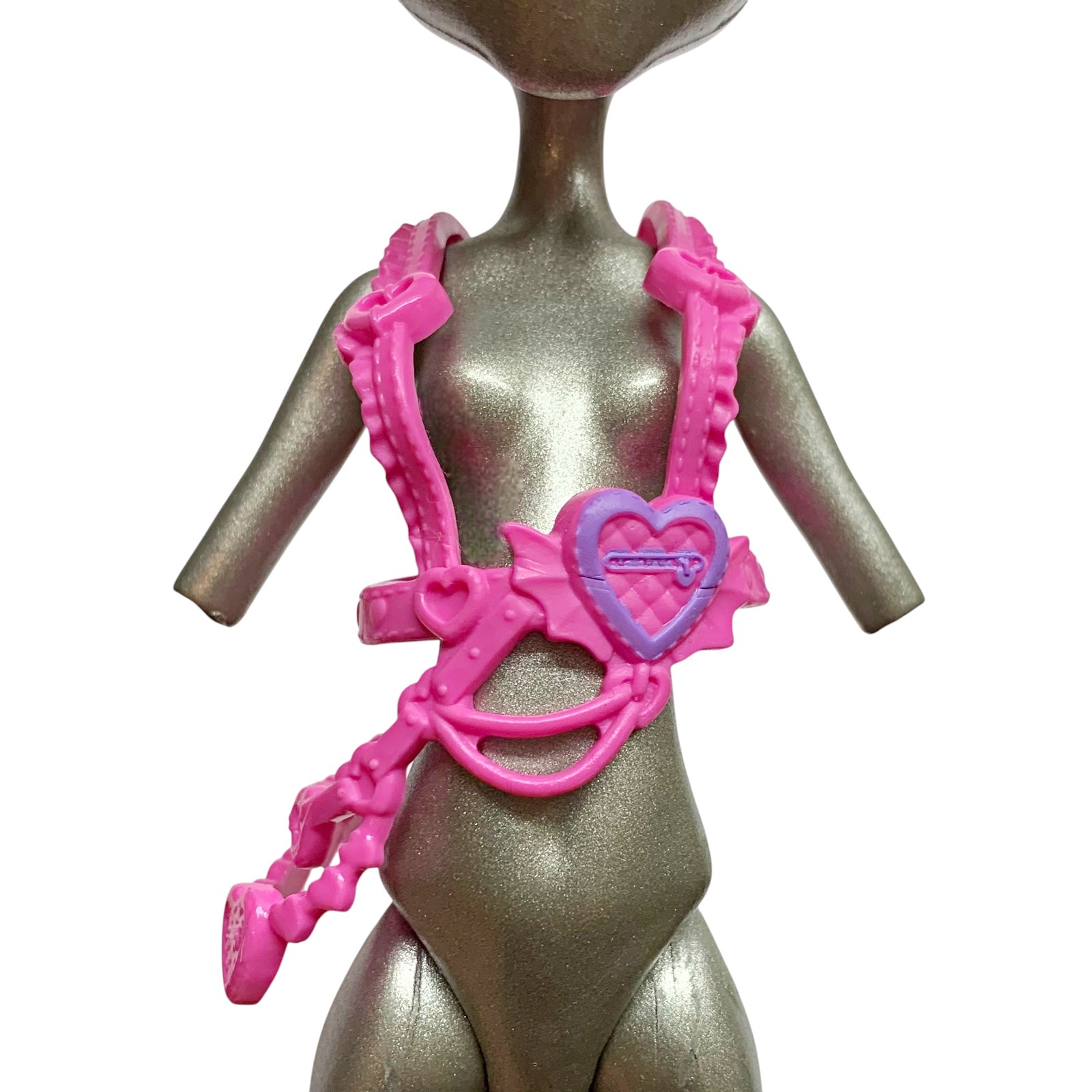 Monster High Draculaura Skulltimate Secrets Neon Frights Doll Replacement Pink Belt