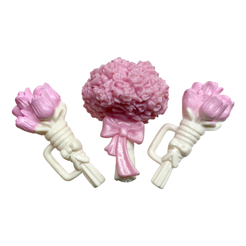 Mattel Barbie Doll I Can Be A Bride Wedding Party Giftset Replacement Flower Bouquet Set