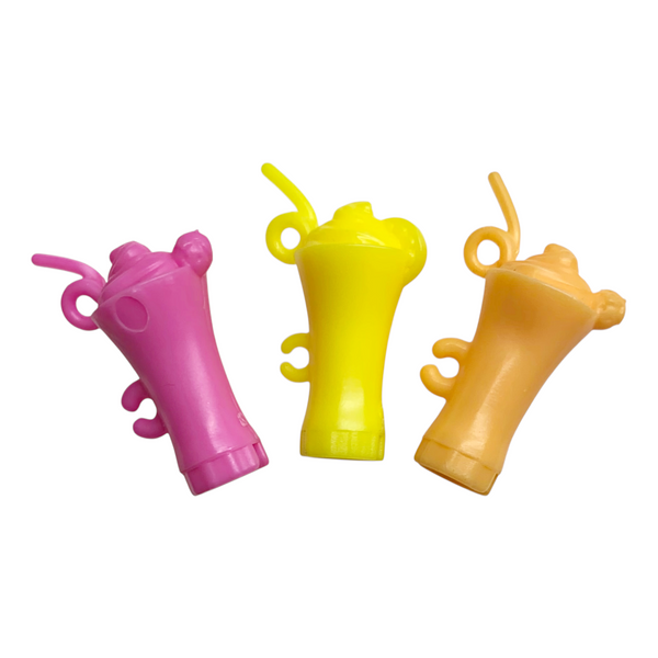 Mattel Barbie Doll Playset Replacement Parts Lot Of 3x Milkshake Drinks