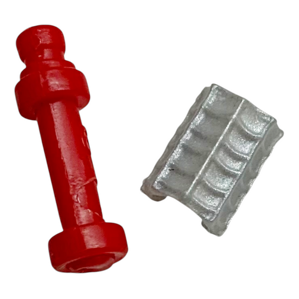 Monster High Frights Camera Action Dressing Room Playset Replacement Red & Silver Hair Roller Part