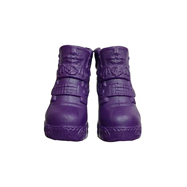 Disney Descendants 2 Mal Doll Replacement Solid All Purple Color Shoes