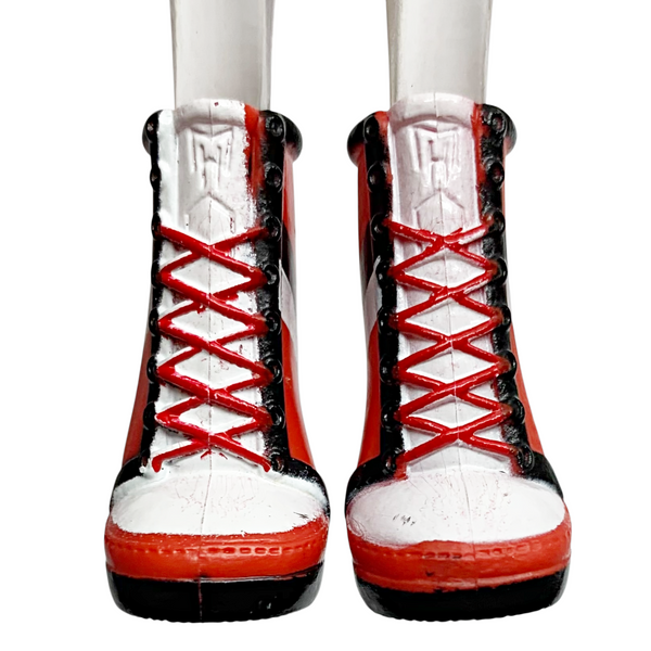 Monster High Ghoulia Yelps Physical Deaducation Doll Replacement Red & Black Shoes