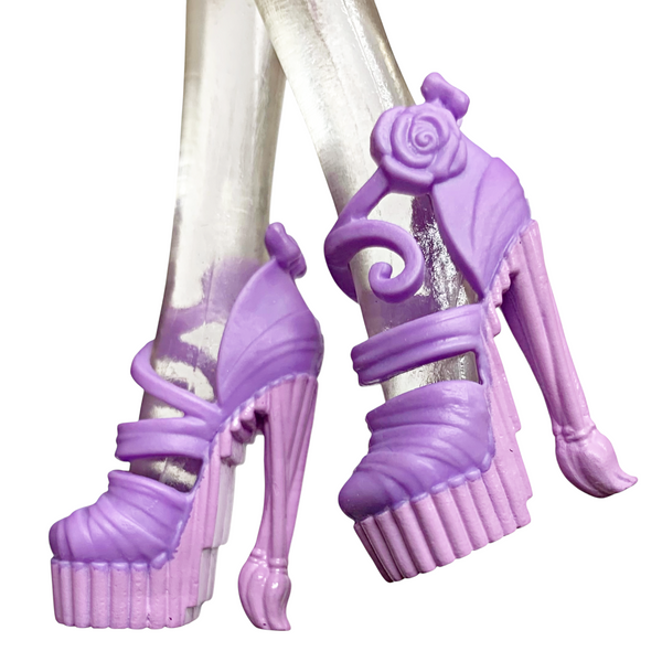 Monster High Catrine DeMew Scaris Doll Replacement Purple & Pink Shoes