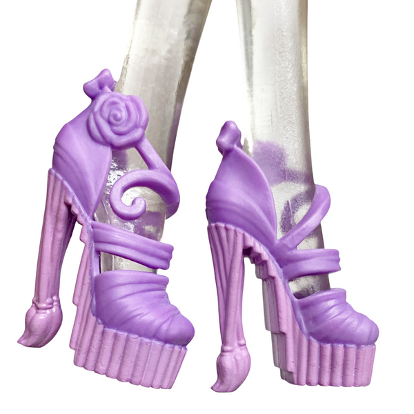 Monster High Catrine DeMew Scaris Doll Replacement Purple & Pink Shoes