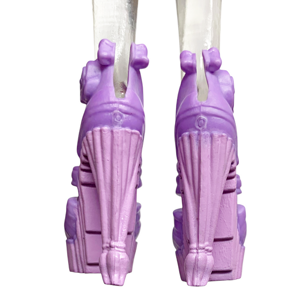 Monster High Catrine DeMew Scaris Doll Replacement Purple & Pink Shoes