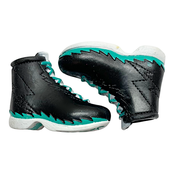 Monster High Gillington Gil Webber Dance Class Doll Replacement Black Sneakers Shoes