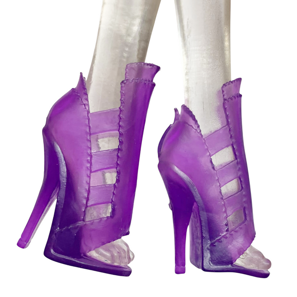 Monster High Abbey Bominable Fashion Pack Doll Outfit Replacement Purple Shoes