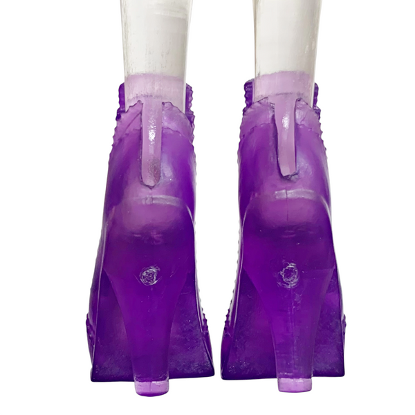 Monster High Abbey Bominable Fashion Pack Doll Outfit Replacement Purple Shoes
