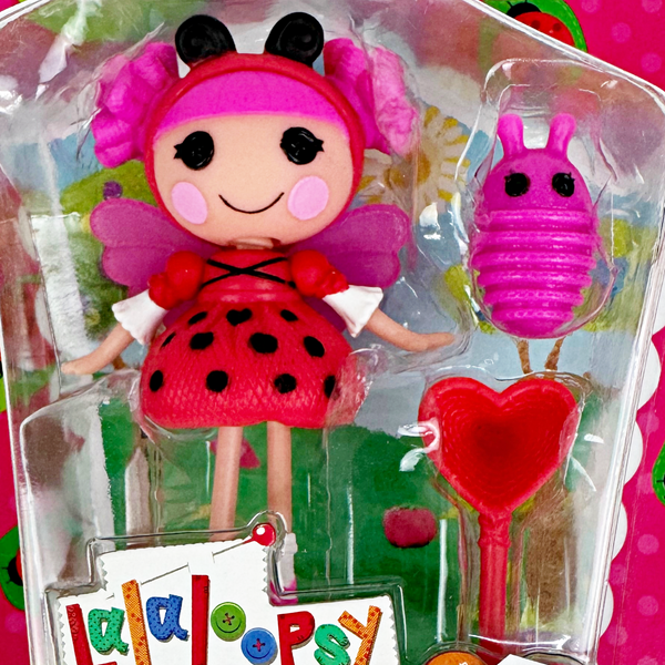 Mini Lalaloopsy 1st Lucky Lil' Bug Doll Ladybug Collection #13 Of Series 17