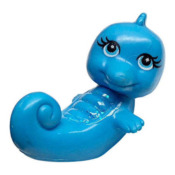 2008 Polly Pocket Shimmer'n Splash Pets Reef Playset Replacement Blue Glitter Dolphin Part