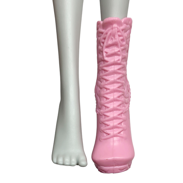 Monster High Moanica D'Kay Monstrous Rivals Welcome To MH Doll Replacement Left Pink Shoe