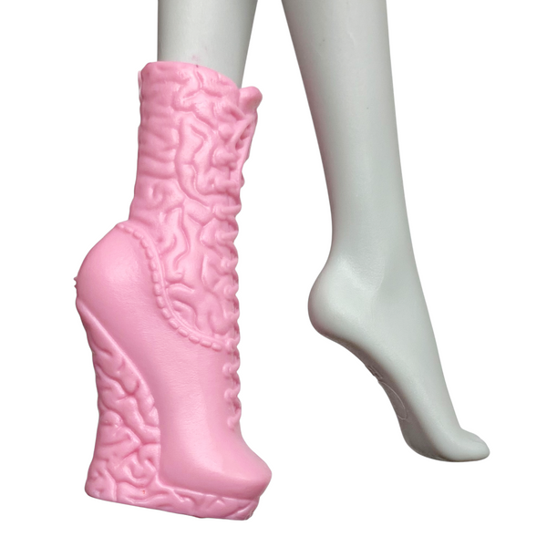 Monster High Moanica D'Kay Monstrous Rivals Welcome To MH Doll Replacement Left Pink Shoe