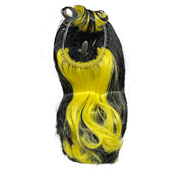 Monster High Insect Bee Create-A-Monster Doll Replacement Black & Yellow Wig