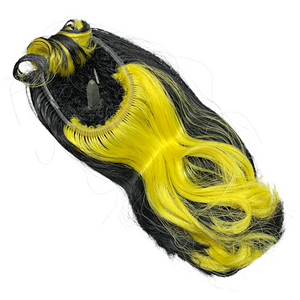 Monster High Insect Bee Create-A-Monster Doll Replacement Black & Yellow Wig