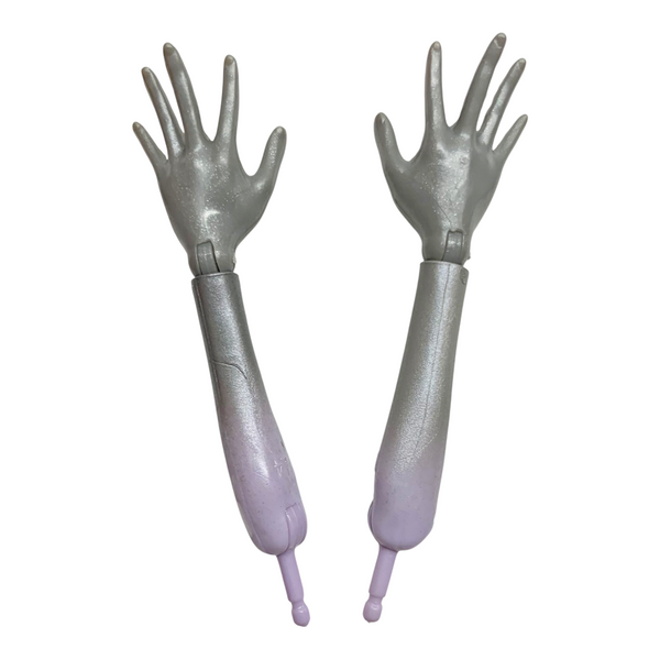 Monster High Twyla Boogeyman Doll Replacement Left & Right Hands With Forearms (Arm Parts)