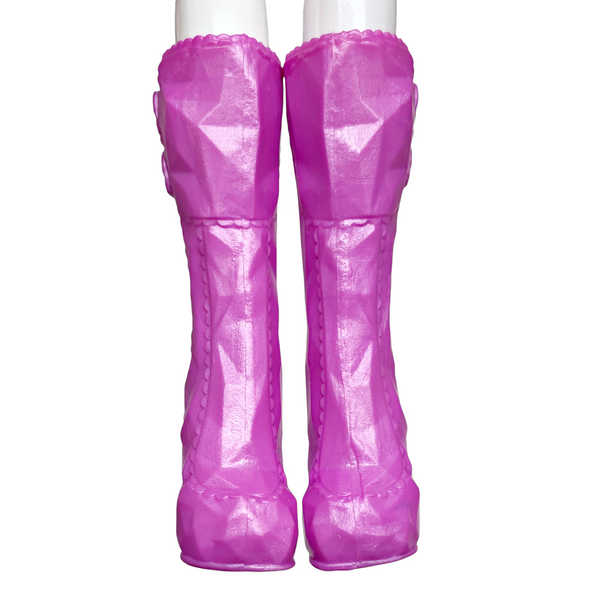 Ever After High Madeline Hatter Epic Winter Doll Replacement Shoes Tall Purple Boots